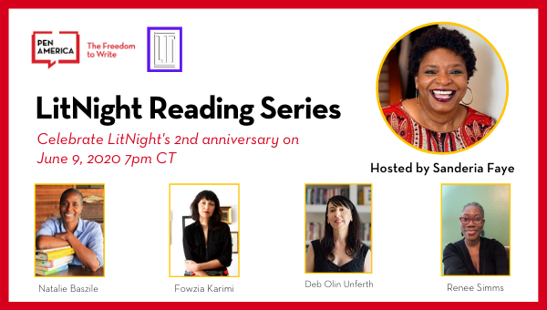 Image of LitNight Virtual Reading Event Information