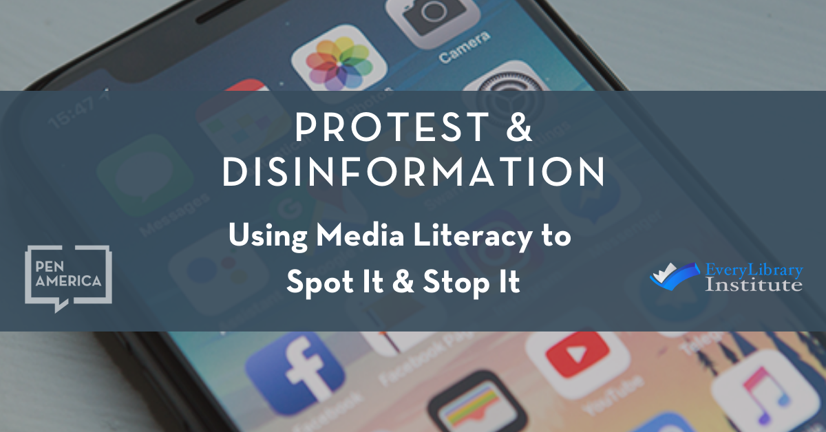 Protests and Disinformation banner
