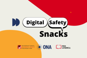 cover photo for digital safety snacks