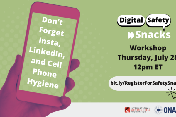 [PUBLIC] Don't Forget Insta, LinkedIn, and Cell Phone Hygiene