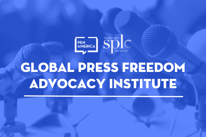graphic for Global Press Freedom Advocacy Institute