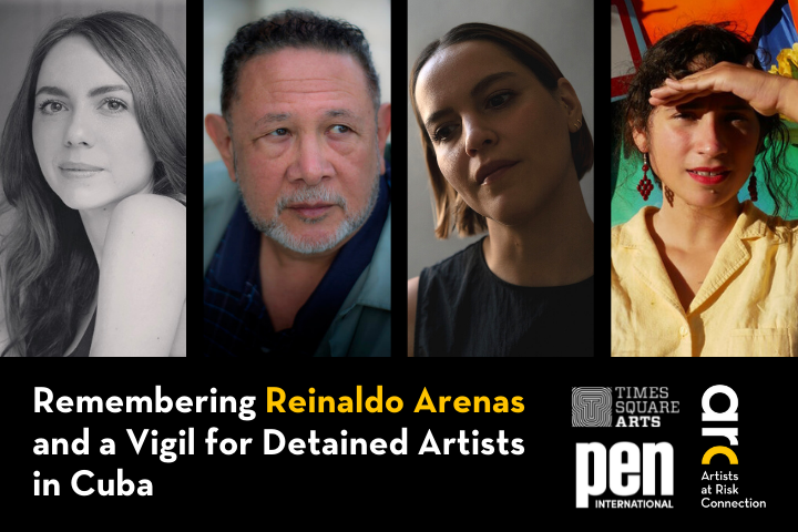 graphic for Remembering Reinaldo Arenas event
