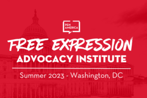 Free Expression Advocacy Institute – Summer 2023 – Washington DC