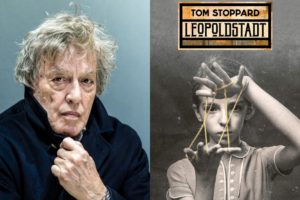 Tom Stoppard headshot Leopldstadt poster