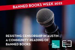 Resisting Censorship in Austin - a Community Reading of Banned Books