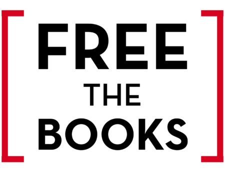 Free The Books Sign