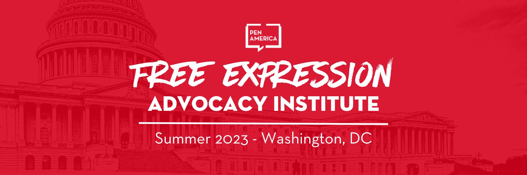 Free Expression Advocacy Institute Summer 2023 DC