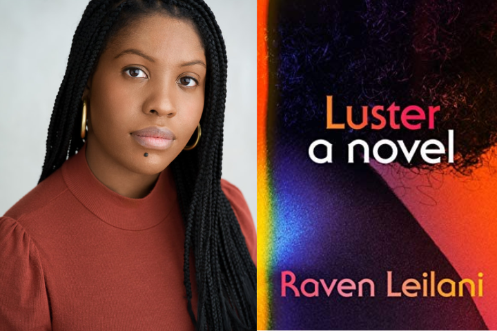 Raven Leilani headshot Luster book cover