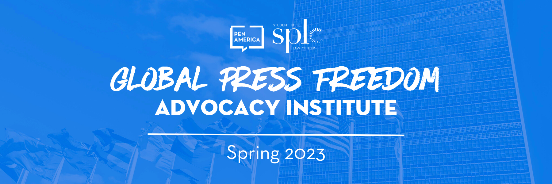 Global Press Freedom Advocacy Institute - Spring 2023 Hero Image