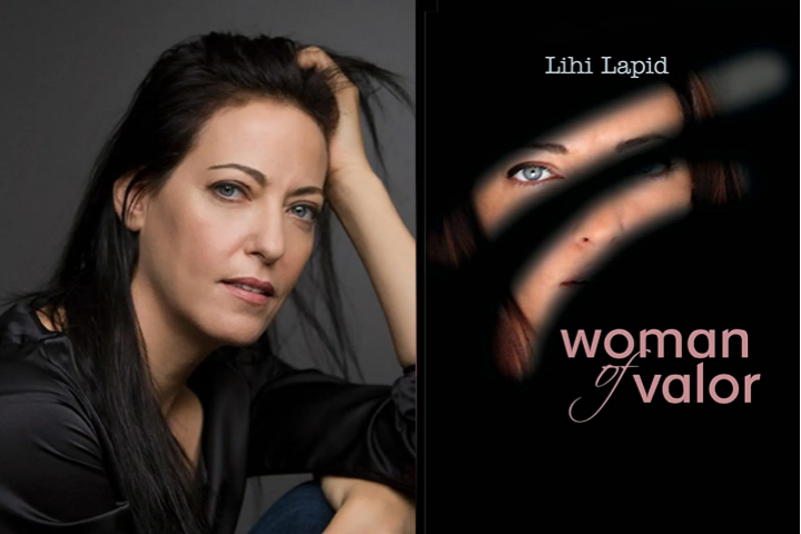 Lihi Lapid headshot and Woman of Valor book cover