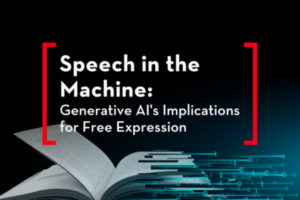 Speech in the Machine: Generative AI’s Implications for Free Expression