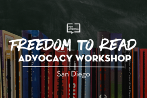 Freedom to Read Advocacy Workshop - San Diego header image