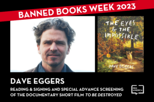 Dave Eggers | Banned Books Week Reading and Screening