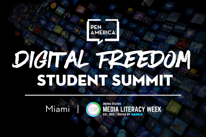 PEN America's Digital Freedom Student Summit Miami Event Image