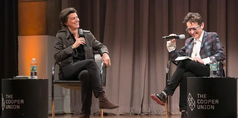 Masha Gessen and Carolin Emcke at the Festival event Laws of Desire