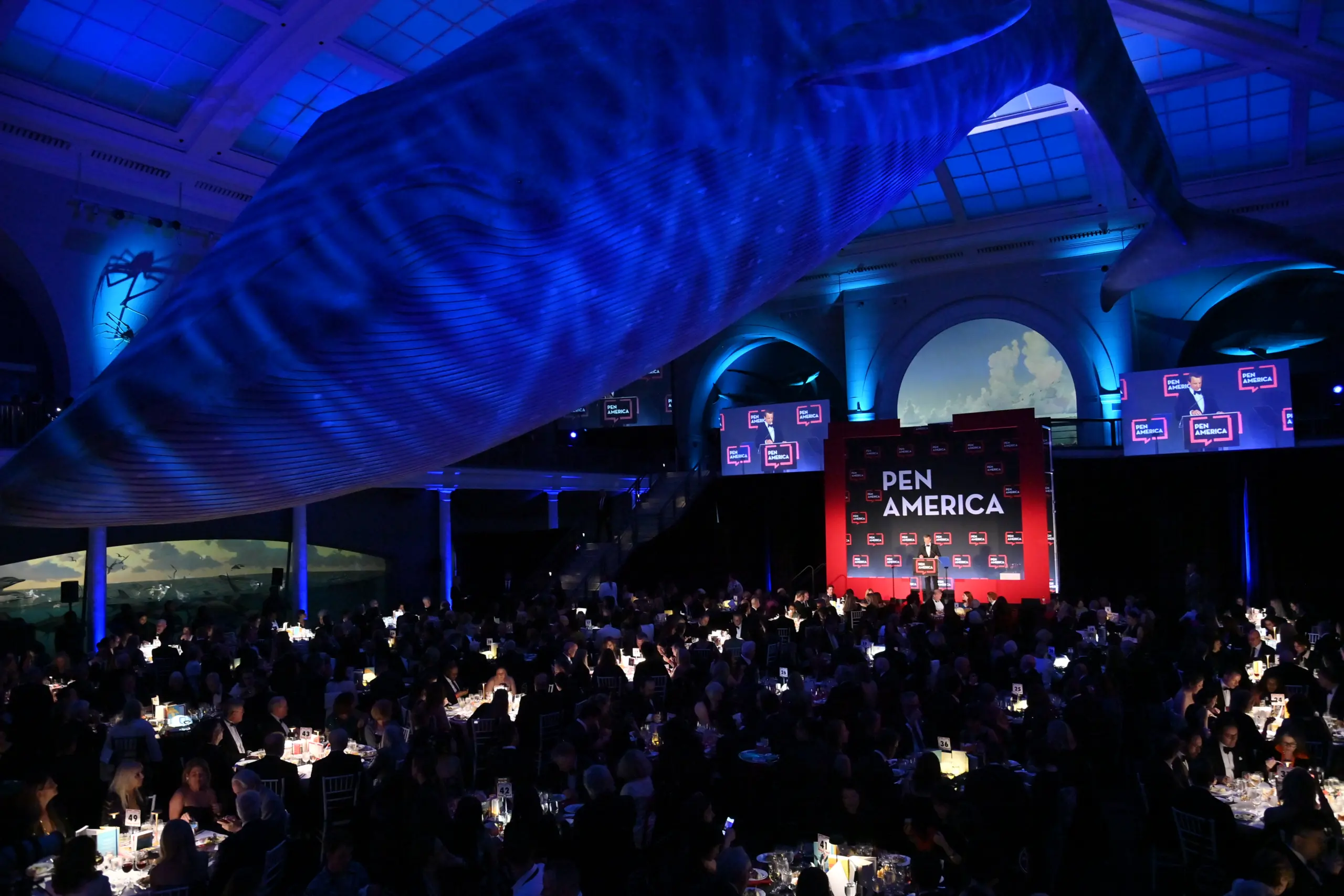 photo inside PEN America Gala