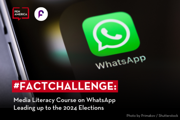 #FactChallenge: Media Literacy Course on WhatsApp Leading up to the 2024 Elections