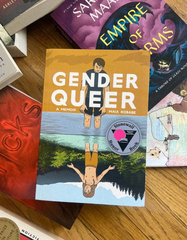 Cover of Gender Queer by Maia Kobabe