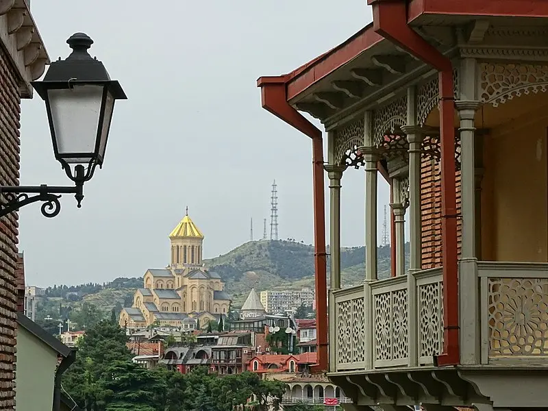 The Old Town in Tbilisi, Georgia.