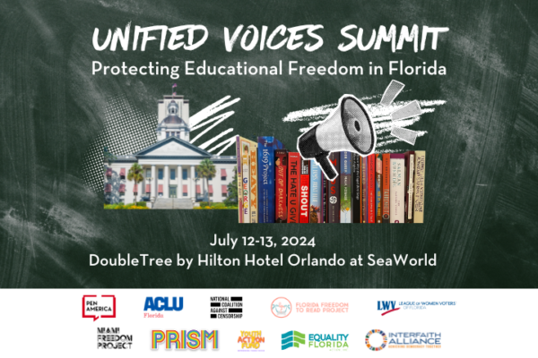 Teachers, Authors and Activists Gather for Summit July 12-13 in Orlando to Defend Against Educational Censorship in Florida