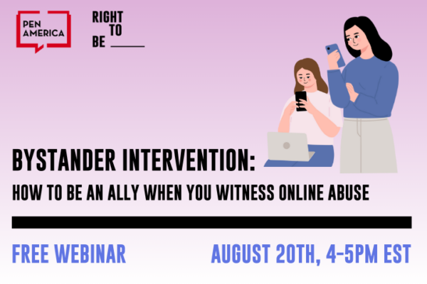 Bystander Intervention: How to be an ally when you witness online abuse