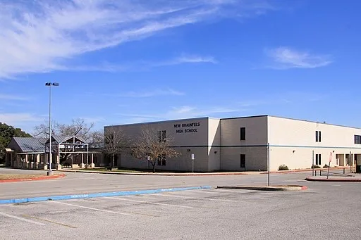 New Braunfels High School in New Braunfels, Texas, United States. Photo credit: Larry D. Moore